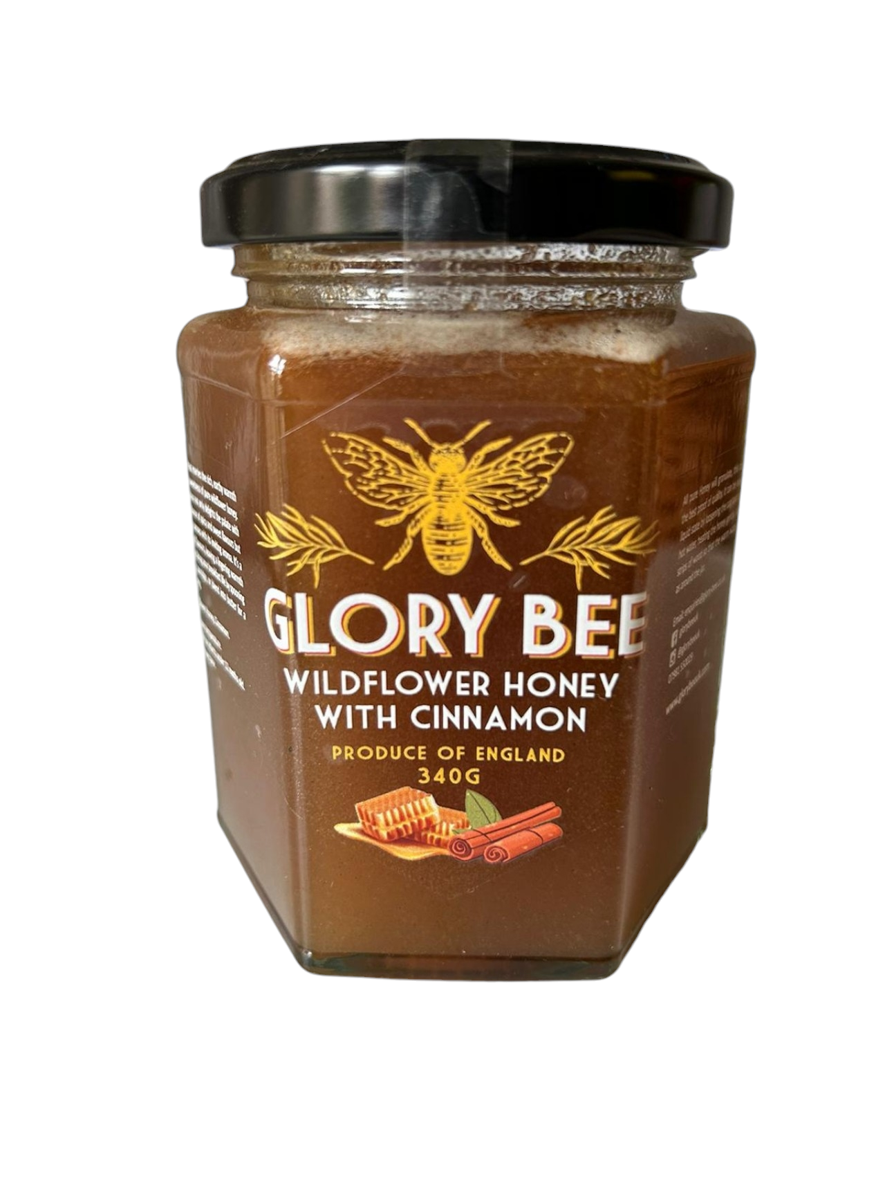 Widlfower Honey with Cinnamon